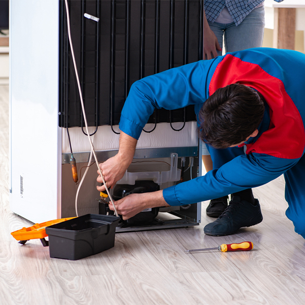 how much do you charge for refrigerator repair services in Orange Lake FL